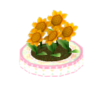 Cute Flower Bed 1 - MySims Kingdom