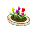 Cute Flower Bed 2 - MySims Kingdom