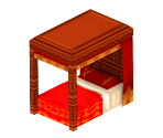 King Bed - MySims Kingdom