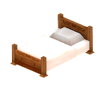 Western Bed - MySims Kingdom