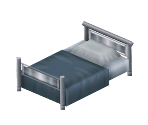 Metallic Bed - MySims Kingdom