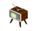 Black and White TV - MySims Kingdom