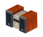 Retro Stereo Set - MySims Kingdom