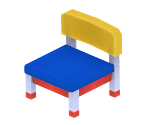 Block Chair - MySims Kingdom