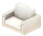 White Sofa - MySims Kingdom