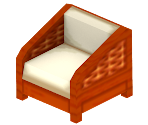 Rattan Sofa - MySims Kingdom