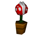 Piranha Plant Pot - Mario Party 3
