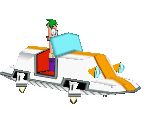 Perry's Hovercar - Phineas and Ferb: Across the 2nd Dimension
