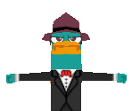 Agent P (Tuxedo) - Phineas and Ferb: Across the 2nd Dimension
