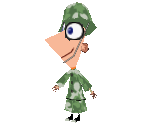 Phineas (Army) - Phineas and Ferb: Across the 2nd Dimension