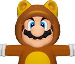 Tanooki Mario - Mario Kart 8