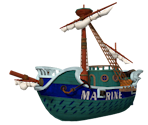 Marine Ship - One Piece: Pirate Warriors