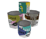 Paint Cans - Harry Potter & the Philosopher's Stone