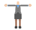 Business Outfit (Female) - Personal Trainer: Walking