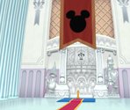 Disney Castle Throne Room & Library - Kingdom Hearts