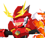 Mega Man (Zerker Saurian) - Mega Man Star Force 2: Zerker X Ninja / Saurian