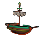 Blooper Scooper Ship - Mario Party 6