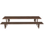 Beer Garden Bench - Cities: Skylines