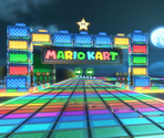 SNES Rainbow Road - Mario Kart 8