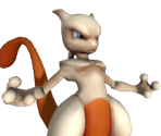 Mewtwo (Alt.) Trophy - Super Smash Bros. for Nintendo 3DS