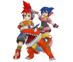 Fossil Fighters (Heroes) Trophy - Super Smash Bros. for Nintendo 3DS