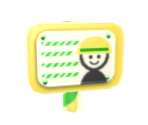 Construction Sign - Tomodachi Life