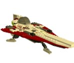 Jedi Interceptor (Obi-Wan, Episode II) - LEGO Star Wars: The Video Game