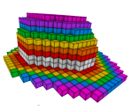 8-Bit Rainbow Bowler - Roblox