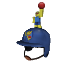 Blue Dodgeball Helmet - Roblox