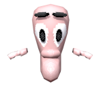Classic Worm (Low-Poly) - Worms Customs
