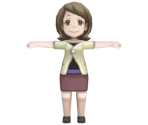 Poké Fan (Female) / Tourist - Pokémon X / Y