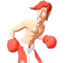 Glass Joe Trophy - Super Smash Bros. for Wii U