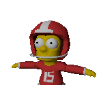 Bart (Football) - The Simpsons: Hit & Run