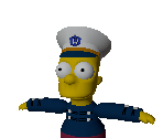 Bart (Navy) - The Simpsons: Hit & Run