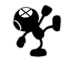 Mr. Game & Watch Trophy (All-Star) - Super Smash Bros. Melee