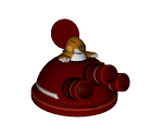 Monty Mole Gunner - Mario Power Tennis