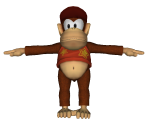 Diddy Kong - Mario Power Tennis