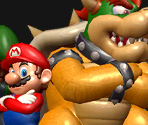 Mario and Bowser - StreetPass Mii Plaza