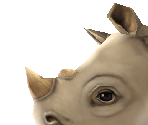 White Rhinoceros Baby - Zoo Tycoon 2