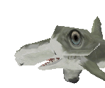 Scalloped Hammerhead Shark Baby - Zoo Tycoon 2