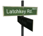 Street Sign - Call of Duty: Black Ops II
