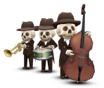 Skeleton Orchestra - Hatsune Miku: Project Mirai 2 (JPN)