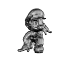 Metal Mario Trophy - Super Smash Bros. Melee