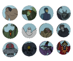 Monster Tokens - Scooby-Doo! Night of 100 Frights