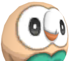 #722 Rowlet - Pokémon Sun / Moon