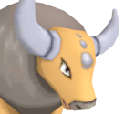 #128 Tauros - Pokémon Sun / Moon