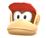Diddy Kong Hat - StreetPass Mii Plaza