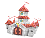 Peach's Castle Hat - StreetPass Mii Plaza