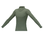 Folded Collar Sweater - The Sims 4