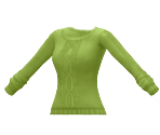 Cable-Knit Sweater - The Sims 4